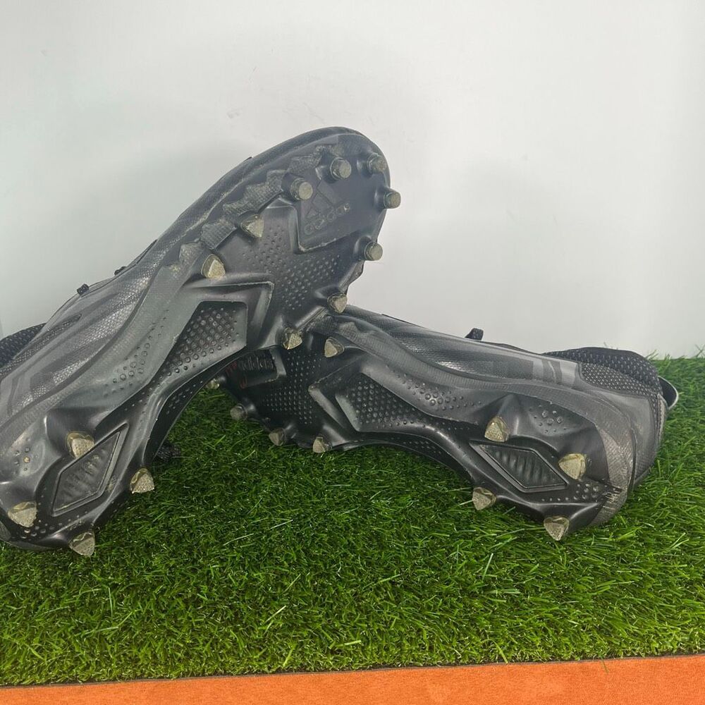 Adidas Freak Ultra 23 Inline Black Chrome Football Cleats Mens 12.5 - Picture 6 of 7